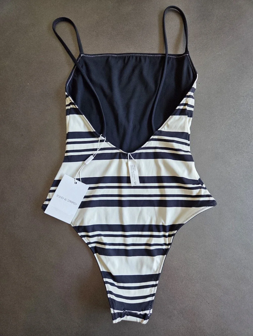 Solid & Striped Renna Reversible One Piece Swimsuit Size XS NWT $168